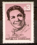 Sellos de America - Rep Dominicana -  Eduardo Brito