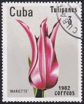 Stamps Cuba -  Tulipán Mariette