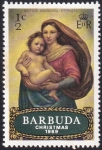 Stamps : America : Barbados :  Navidad 1969