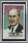 Stamps Republic of the Congo -  Orville Wright