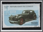 Stamps Republic of the Congo -  Coches S.S.1 1993