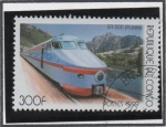 Sellos de Africa - Rep�blica del Congo -  Locomotoras: ER 200 Rusia