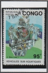 Sellos de Africa - Rep�blica del Congo -  Sumergibles d' Profundidad:  J. Sean Link 1