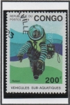 Stamps Republic of the Congo -  Sumergibles d' Profundidad:  Robot