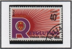 Sellos de Africa - Repblica del Congo -  14 Aniv. d' l' revoluciono