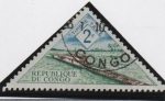 Stamps Republic of the Congo -  Barco d' Rio
