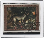 Stamps Republic of the Congo -  Hiena manchada
