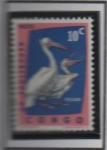 Stamps Democratic Republic of the Congo -  Pelicanos