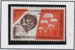 Stamps Democratic Republic of the Congo -  Paracaidistas Congoleños