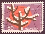 Sellos de Europa - Suiza -  50 Aniversario