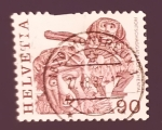 Stamps Switzerland -  Folclore