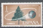 Stamps Spain -  1736 VI Congreso forestal mundial