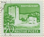 Stamps Hungary -  NAGYVAZSONY