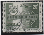Stamps Democratic Republic of the Congo -  Primera Participacion en la UPU