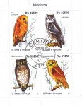 Stamps S�o Tom� and Pr�ncipe -  BUHOS