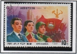 Stamps North Korea -  Juventudes Sosialistas d' Corea