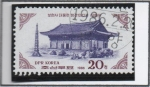 Stamps North Korea -  Museo escrituras Budistas