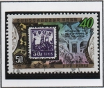 Sellos de Asia - Corea del norte -  Sellos postales d' l' RPDC,40 Aniv.