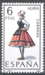 Stamps Spain -  1767 Trajes típicos españoles.Alava.