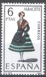Stamps Spain -  1768 Trajes típicos españoles.Albacete.