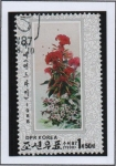 Stamps North Korea -  Bordados: Cresta d' Gallo