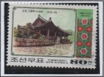 Sellos de Asia - Corea del norte -  Pabellones Históricos: Inphug en Kanggye