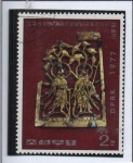 Stamps North Korea -  Reliquias Culturales: Reyes d' Deva Dinastía Koguryo