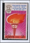 Stamps North Korea -  Seminario Internacional sobre l' Idea Juche: Antorcha