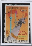 Stamps North Korea -  Org. Comunicacion para la Cooperación d' Pases Socialistas