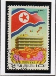 Stamps North Korea -  Constitución Socialista,13 Aniv.