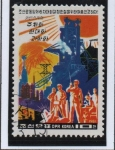 Stamps North Korea -  Congreso d' partido d' trabajadores d' Corea: Trabajadores en l' Fabrica