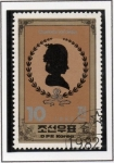 Stamps North Korea -  Charlotte Von Stein