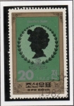 Stamps North Korea -  Hermana d' Goethe