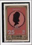 Stamps North Korea -  Charlotte Buff