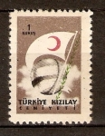 Stamps Turkey -  Globo y Bandera