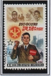 Sellos de Asia - Corea del norte -  Vamos todos Combiertete en El Kim Hyoksy