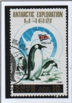 Stamps North Korea -  Exploración en l' Antártica: Pingüinos 