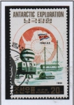 Stamps North Korea -  Exploración en l' Antártica: Estación d' Investigación