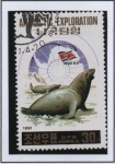 Stamps North Korea -  Exploración en l' Antártica: Elefantes Marinos