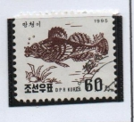 Sellos de Asia - Corea del norte -  Bullrout