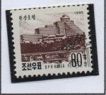 Sellos de Asia - Corea del norte -  Edificios: Hotel Pyongyang