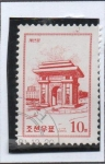 Stamps North Korea -  Arco d' Triunfo