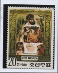 Stamps North Korea -  Exploradores: Francisco d' Orellana
