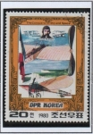 Sellos de Asia - Corea del norte -  Conquistadores d' Cielo: Louis Bleriot, Francia