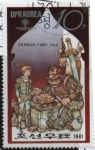 Stamps North Korea -  Cuentos d' Hadas Aleman