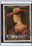 Stamps North Korea -  Pinturas: Rembrandt 375 aniv.d' su nacimiento: Saskia Van Uylenburgh