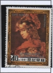 Stamps North Korea -  Pinturas: Rembrandt 375 aniv.d' su nacimiento: Pallas Athenae