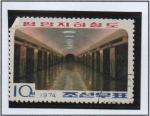 Stamps North Korea -  Metro. Estacion