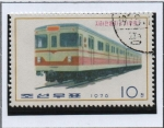 Stamps North Korea -  Locomotoras: Jaju Underground Eléctrica