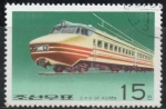 Stamps North Korea -  Locomotoras:  Eléctrica
